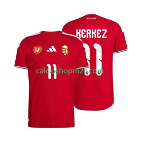 Ungheria Kerkez 11 Maglia Prima World Cup 2026 Manica Corta